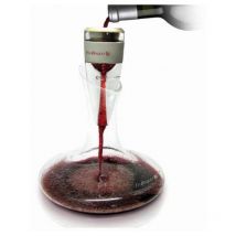 Vin Bouquet fia 007 Set Cofanetto Regalo, Include aeratore istantaneo, versatore, Base e Fodera di Velluto, Vetro di Boemia, 20 x 21 x 20 cm