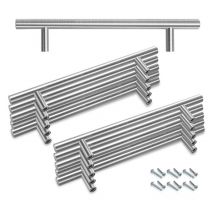 VINGO 10x poignées de meubles de cuisine Poignée de meuble de cuisine Poignée de meuble 220x160x12MM