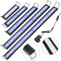 Vingo - swanew 45W led Aquarium mit timer Salzwasserfische Dekoration RGB,107-130cm