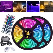 Vingo - swanew 4M led Streifen set , rgb led Stripe 5050 smd, led Strip 30 LEDs, led not wasserdicht(IP20), mit 44 Tasten Fernbedienung