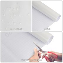 Swanew 5M Klebefolie pvc Möbel Tür Hochglanz Schrank Glanz Folie Optik SelbstklebeFolie