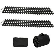 Aide au démarrage échelle 2 pièces tapis Gripp hiver aide à la traction tpr voiture camion voiture - Vingo