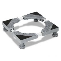 Base de Machine à Laver Piédestal Réglable en hauteur 4 pieds 41-66cm Support de machine à laver - Vingo