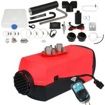 TolleTour Diesel Luftheizung 12V 5KW Standheizung Luft Dieselheizung. Luftzusatzheizung mit Schalldämpfer für pkw. Wohnmobil. Boote. lkw. Wohnmobil