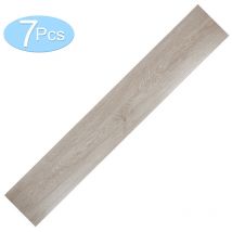 Env.1m² Sol vinyle Chêne Blanc Oak Autocollant Vinyle Stratifié - Vingo