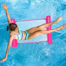 Gonflables pour piscine pour adultes 4-en-1 Gonflables pour piscine avec hamac gonflable multi-usages Chaise de piscine pour piscine sur la plage