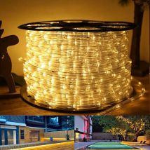 VINGO Guirlande lumineuse à LED 40M étanche intérieur/extérieur IP44 blanc chaud guirlande lumineuse à LED