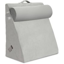 Vingo - swanew Keilkissen Lesekissen Rückenkissen für Bett und Sofa Relaxkissen Nackenkissen mit Bezug abnehmbar waschbar Memory Foam Beinkissen