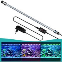 Swanew led Aquarium Beleuchtung Fisch Tank Aquarium Lampe 71cm Unterwasser rgb