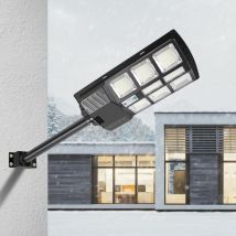 2 pcs luces solares de 300 w con sensor de movimiento y control remoto, 600 lm para exteriores - Vingo