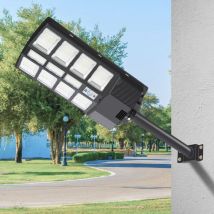 Swanew 1 pcs luces solares de 400 w con sensor de movimiento y control remoto, 600 lm para exteriores