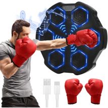 Vingo - Machine de boxe Musique Boxing Bluetooth Montage mural Plusieurs rythmes musicaux intégrés Il existe deux possibilités de montage