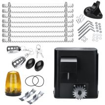 Pack de motorisation pour portail coulissant 600KG Connect avec Kit de connectivité - Pour portail longueur max. 12m - Vingo