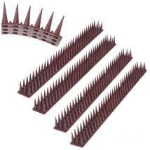 Vingo - Picchi per piccioni Repellente per piccioni, set repellente per piccioni in plastica per balcone, repellente per piccioni 12 pezzi