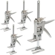SWANEW Placas de yeso 4x Mano Jack Ahorro de Trabajo Brazo 150kg Capacidad Ajustable 0cm-14.5cm