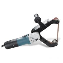 Ponceuse à bande tubulaire 760mm Lime à bande Kit de bande abrasive Ponceuse à bande 1300w - Vingo