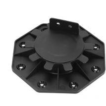 Swanew Stelzlager 30 Stück höhenverstellbar 30MM-60MM für Terrassendielen aussen Kunststoff Stellfuss Terrasse Alu & Holz Terrassenlager verstellbar