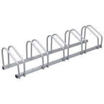 Vingo - Support à vélos Présentoir à vélos Porte-vélos Supports multiples roues vtt pour 5 vélos Porte-vélo