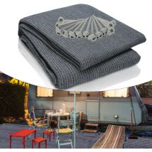 Vingo - Tapis de tente camping, 400 x 400 cm Tapis de sol pour caravane,Tapis d'auvent de Camping