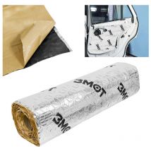 Tapis d'isolation voiture Tapis Isolant pour Portiere de Voiture Isolation de voiture Isolation sonore Auto-adhésif 50 x 400 cm - Vingo