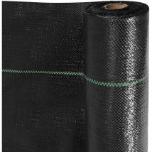 Vingo - Telo pacciamante 100 m², 100 g/m2, permeabile all'acqua e antistrappo, 1x100 m