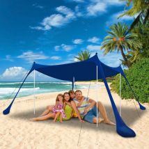 Tente de plage Event Pavillon Garten Pavillon Party Gartenpavillon Strandmuschel Luxus 3x3x2m - Vingo
