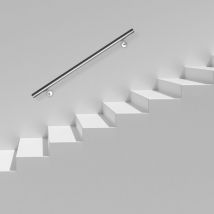 Einfeben - swanew Treppengeländer 80 cm x ø 4,2 cm Handlauf Edelstahl Griff Wandhandlauf Wand Geländer Treppe Stange Brüstung Treppenhandlauf