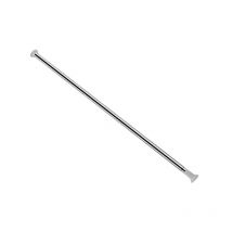 Tringle à rideau de douche Barre télescopique en acier inoxydable Barre de serrage Barre de rideau de douche Sans perçage 140-260cm - Vingo