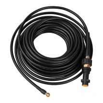 Vingo - Tuyau pour nettoyeur haute pression Tuyau déboucheur flexible noir Nettoyage de canalisations 20m