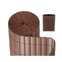 Canisse pvc pour jardin balcon terrasse Balcon clôture brise-vent Stores Balcon Marron 80 x 500cm - Vingo