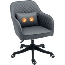 Vinsetto - Office Chair with Rechargeable Vibration Massage, Grey