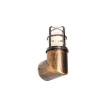 Vintage Außenwandleuchte Messing IP54 20,8 cm - Kiki