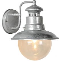 Lucide - figo - Wandleuchte Innen/Außen - ø 21,5 cm - 1xE27 - IP44 - Zink