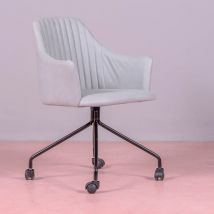 Vintage Bürostuhl - Skyline - Hellgrau - Nest Dream