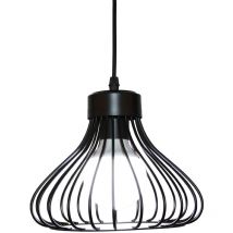 Vintage Pendant Light Black Retro Antique Ceiling Light Metal Cage Ceiling Light E27 Industrial Pendant Lights