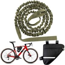 Corde De Remorquage de Vélo pour Enfants, Corde Élastique Extensible Vélo pour Enfant, Universellement Durable, pour Vélo, Cycles, Vélo Électrique,