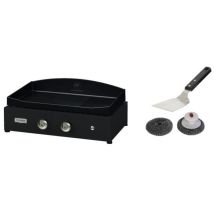 Vintage-pure-grill 260 Plancha + Reinigungsset Inklusive