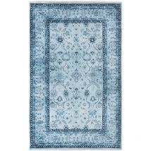 Tesso Living - Vintage Traditions Tapis - Bleu Jean - 80cm x 150cm