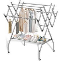 Vinteky - Etendoir à Linge Sechoir a linge etendoir pliable ailes pliables Etendage à Linge