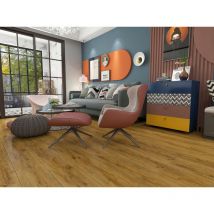 Vinyle lames rigides XL Cognac brosse structure naturel CL33 6/0,55x228x1520 (colis de 2,426m2)