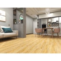Woodflooring - Vinyle lames rigides xl Grazzia brosse structure naturel aspect bois brut CL33 6/0,55x228x1520 (colis de 2,426m2)