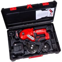 Ministem bieger 18V 16-20-26MM kompaktes und leichtes 18V Biegegerät 4,9 kg / 1x 2,0 Ah Akku + Ladegerät in Virabox - 251781 - Virax