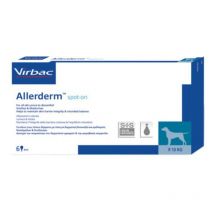 Allerderm mittel- und gro¤er Hunde, 6 pip 4 ml - Virbac