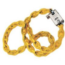 Catena sicurezza cementata quadra + lucchetto Viro