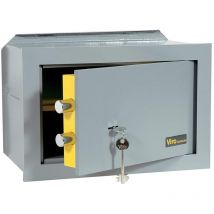 Viro Mechanischer Wandtresor 31x19x20 Mit Doppeltem Kartenschloss