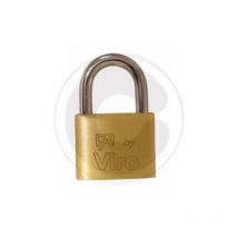 Fai art 551 Cadenas rectangulaire 20 mm avec arceau en acier 2 clA s - Viro