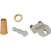 Viro - Groupe De Fixation Pour Cadenas Pour Volets Roulants Basculants Anneaux Pour Cadenas Art.696 - Salon