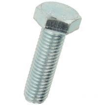 Vis 6 pans acier galvanisé M12 x 30 mm