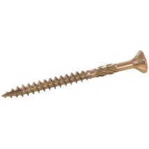 Vis à bois aggloméré lot de 200, 4 x 50 mm Fixman 619135