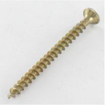 Vis Spax Tête fraisée tf Pozi N°2 4.5X25 Diamètre de tête: 8,8 Filetage total yellox Spax Bichromaté sans chrome VI-100 pièces